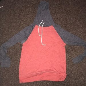Urban Pipeline Pink and Grey Hoodie